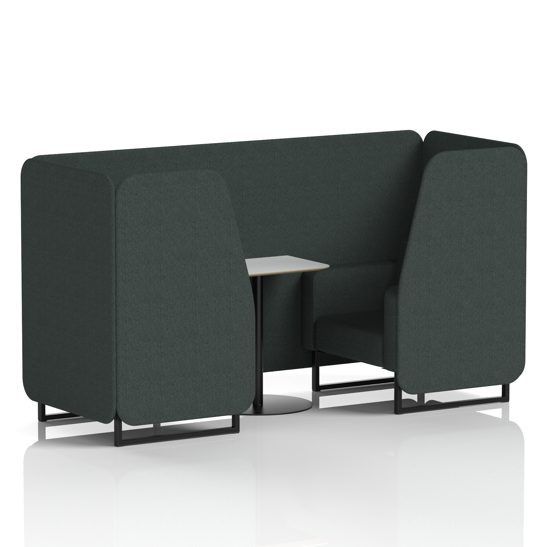 Brixworth Booth With White Table In Single Tone