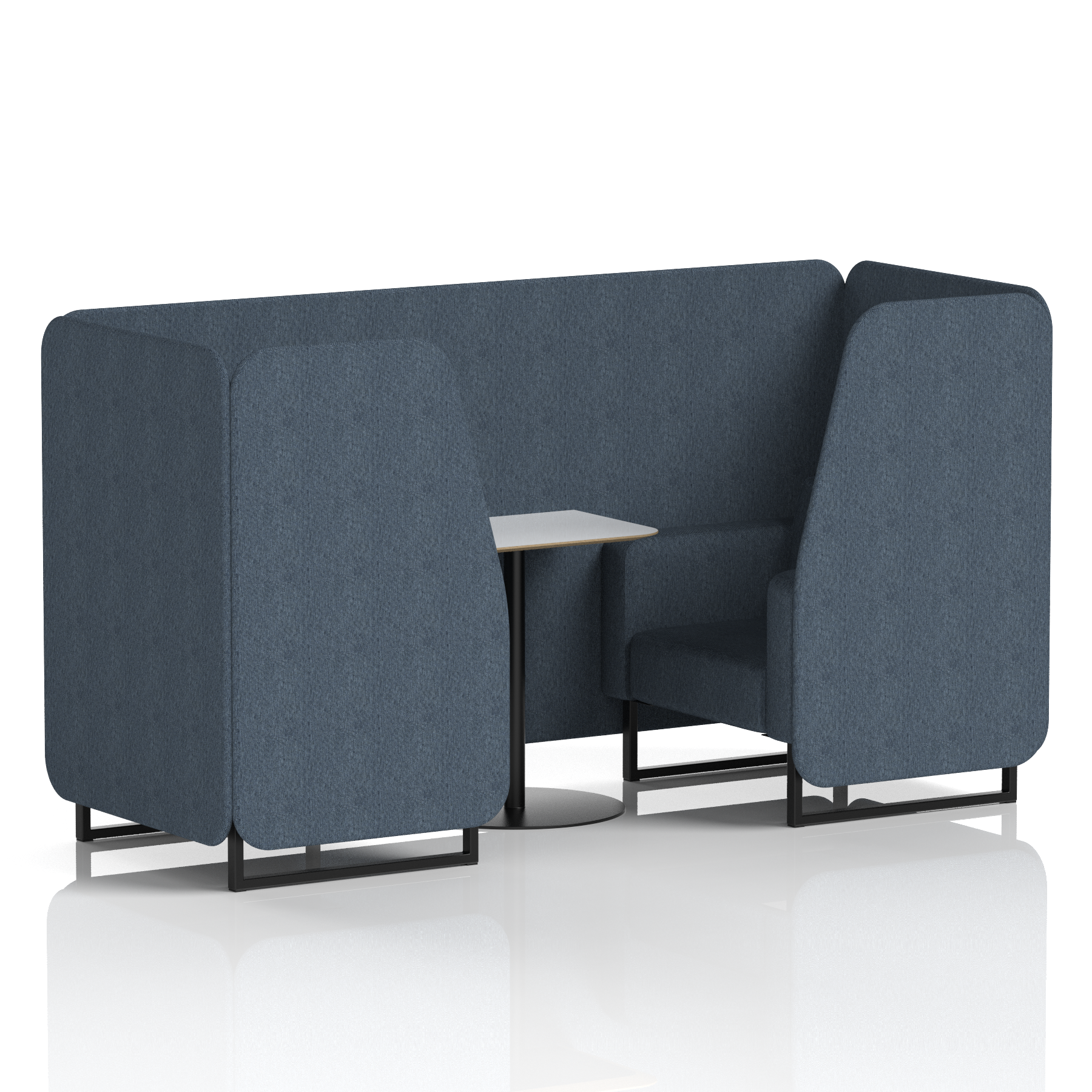 Brixworth Booth With White Table In Single Tone