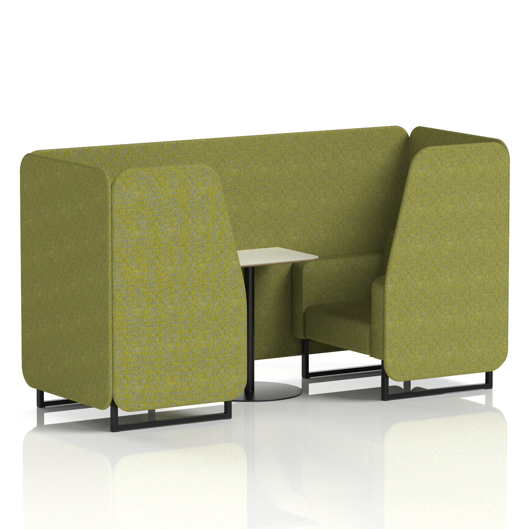 Brixworth Booth With White Table In Single Tone