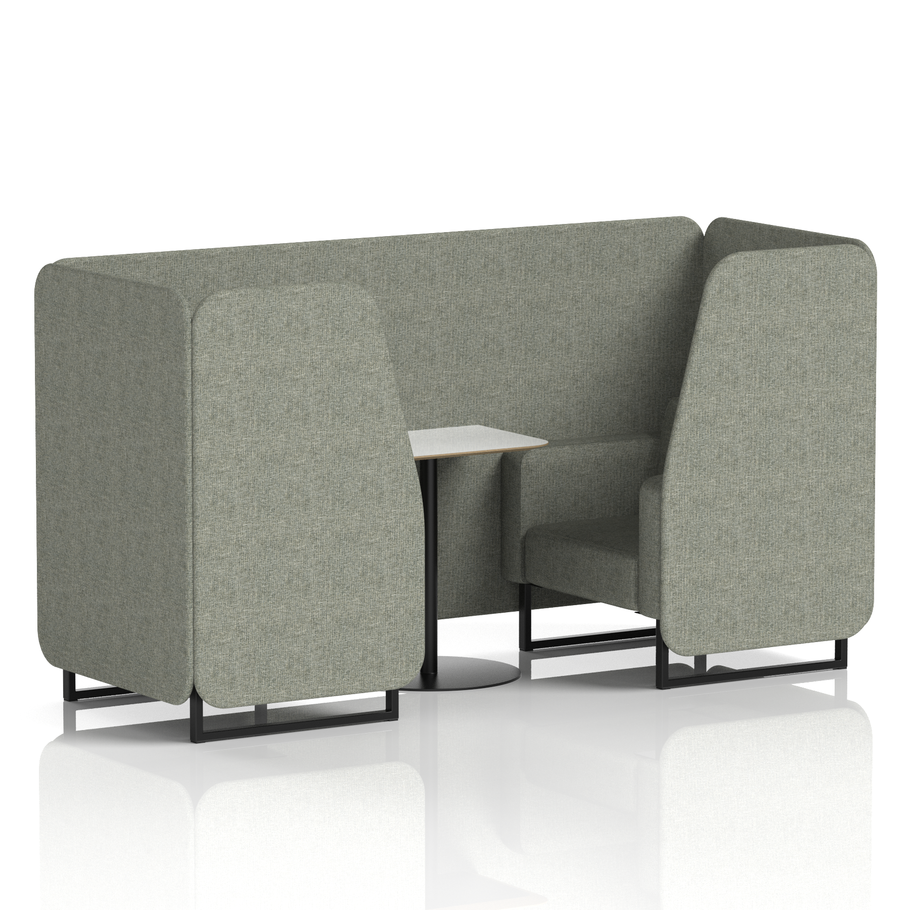 Brixworth Booth With White Table In Single Tone
