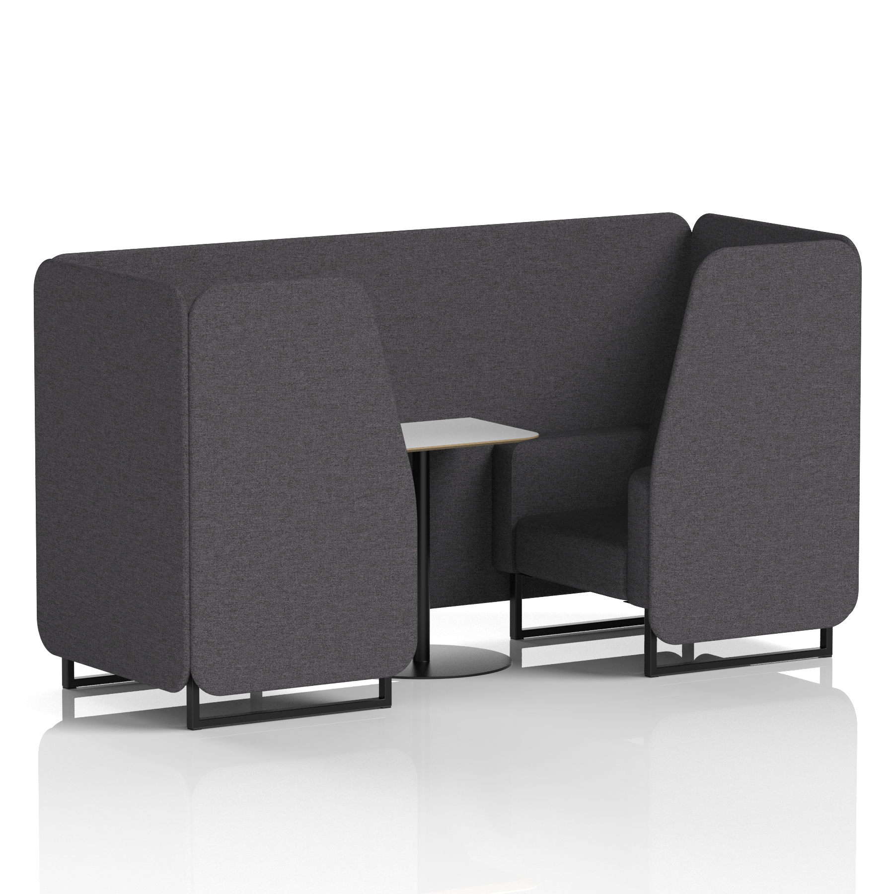 Brixworth Booth With White Table In Single Tone