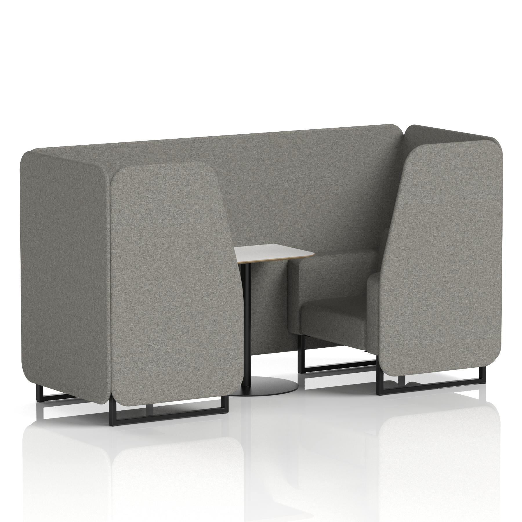 Brixworth Booth With White Table In Single Tone