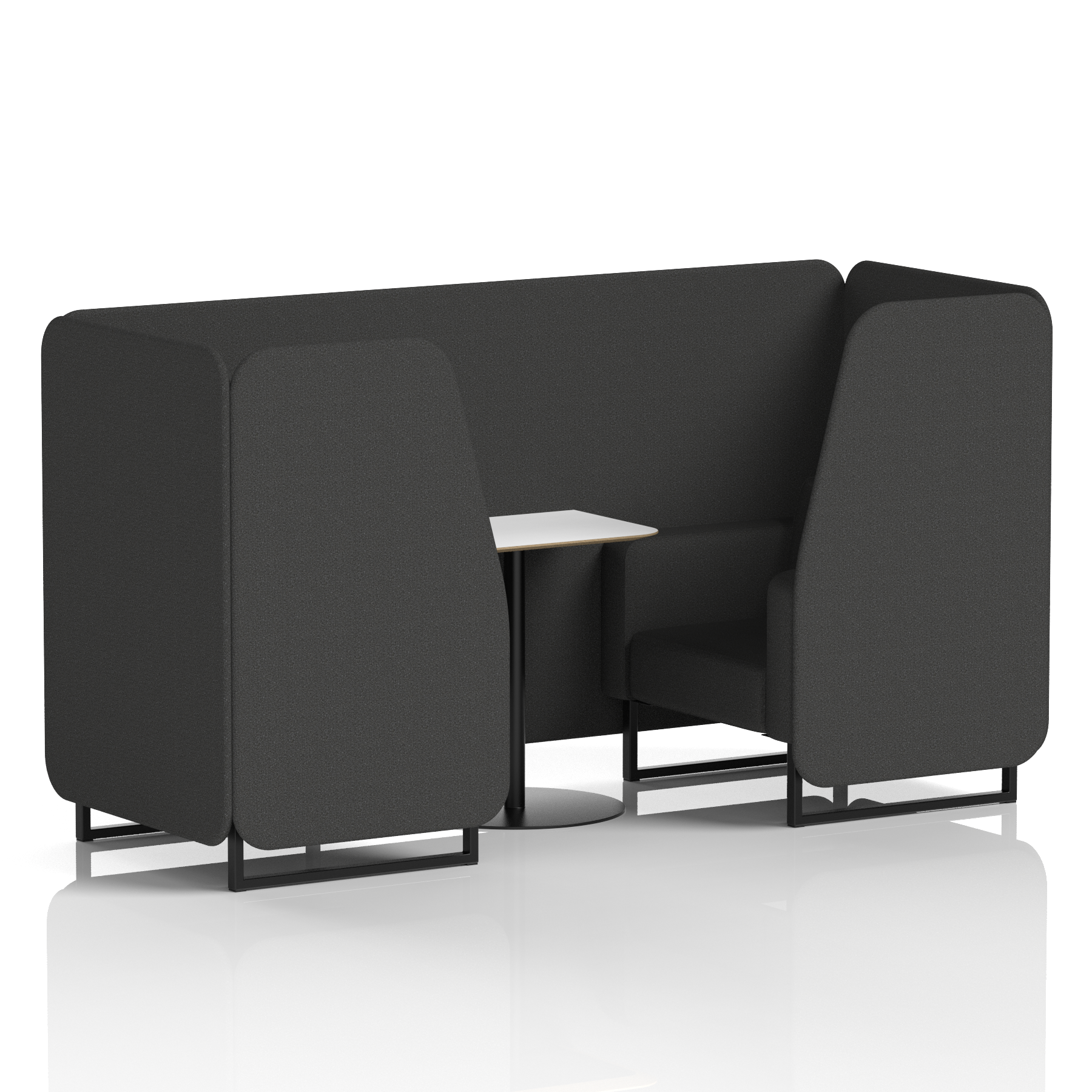 Brixworth Booth With White Table In Single Tone