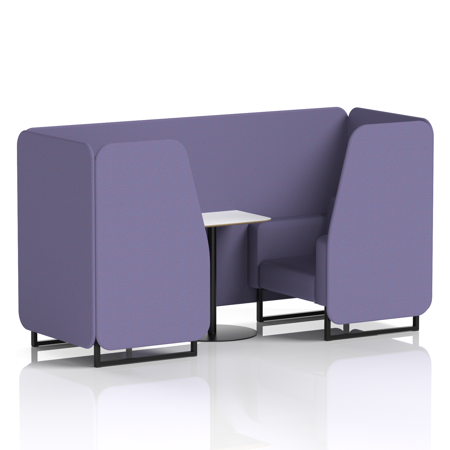 Brixworth Booth With White Table In Single Tone
