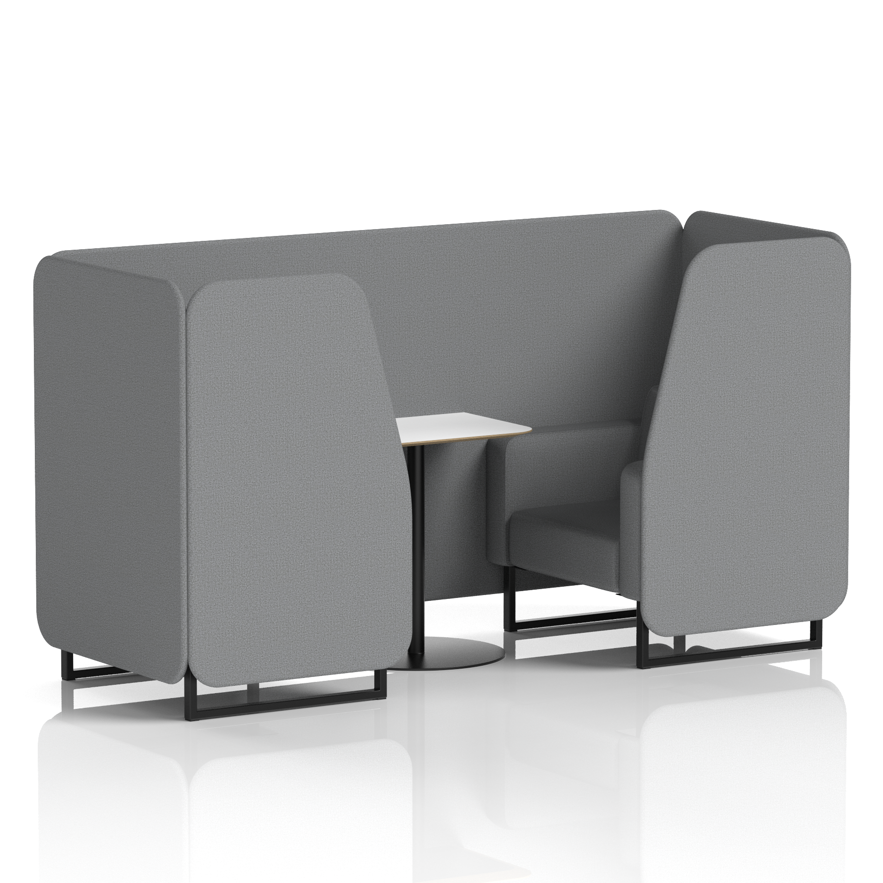 Brixworth Booth With White Table In Single Tone