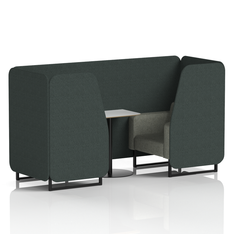 Brixworth Booth With White Table In Two Tone