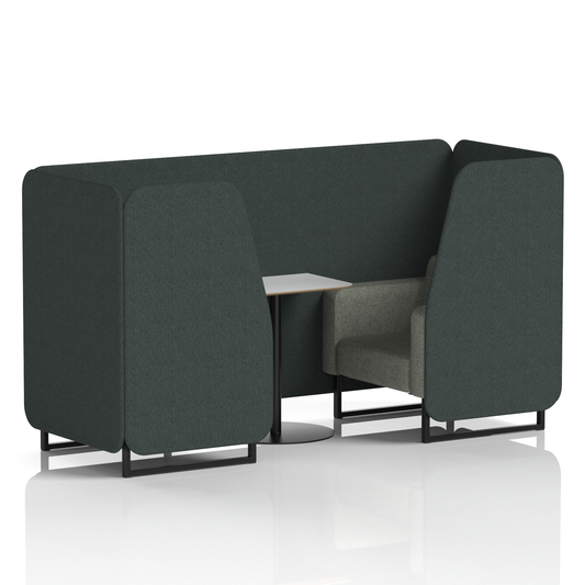 Brixworth Booth With White Table In Two Tone
