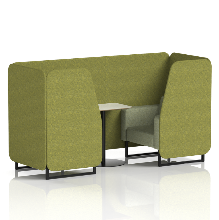 Brixworth Booth With White Table In Two Tone