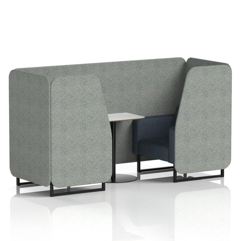 Brixworth Booth With White Table In Two Tone