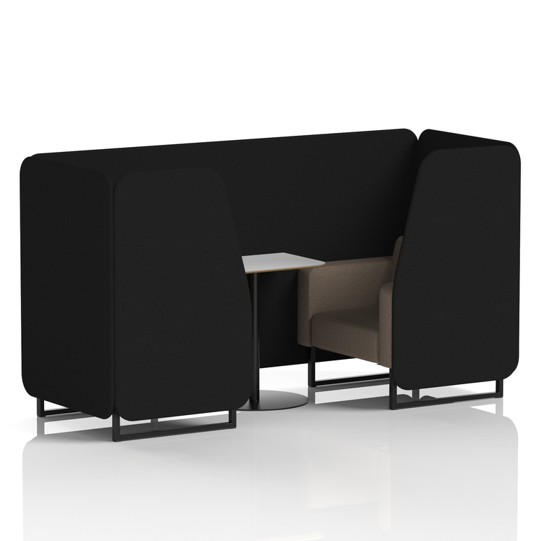Brixworth Booth With White Table In Two Tone