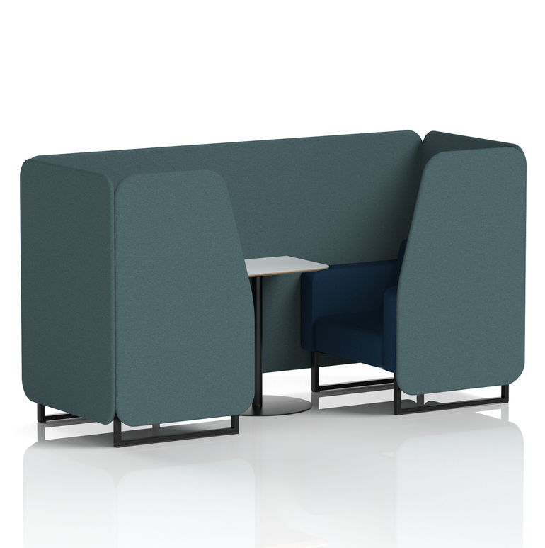Brixworth Booth With White Table In Two Tone