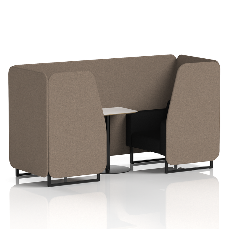 Brixworth Booth With White Table In Two Tone