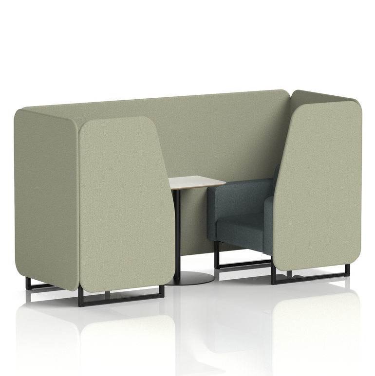 Brixworth Booth With White Table In Two Tone