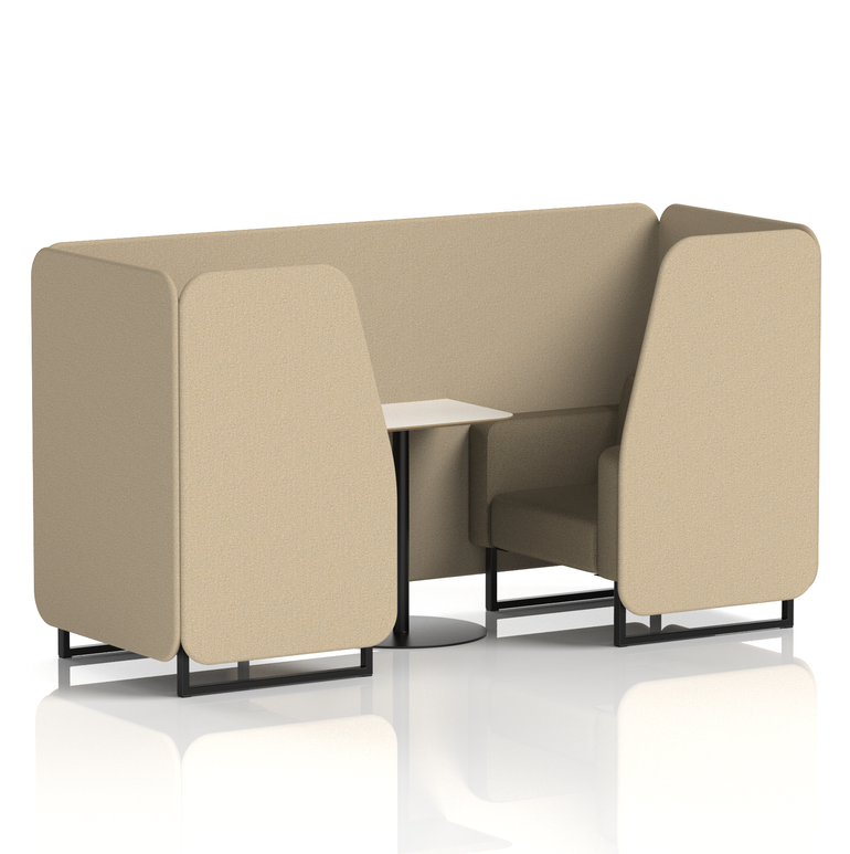 Brixworth Booth With White Table In Two Tone