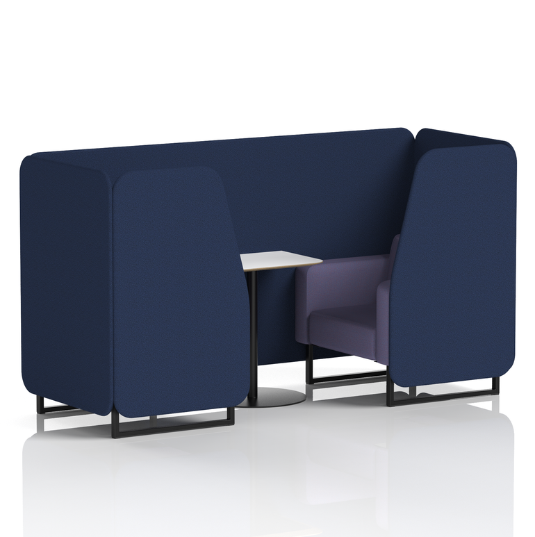 Brixworth Booth With White Table In Two Tone