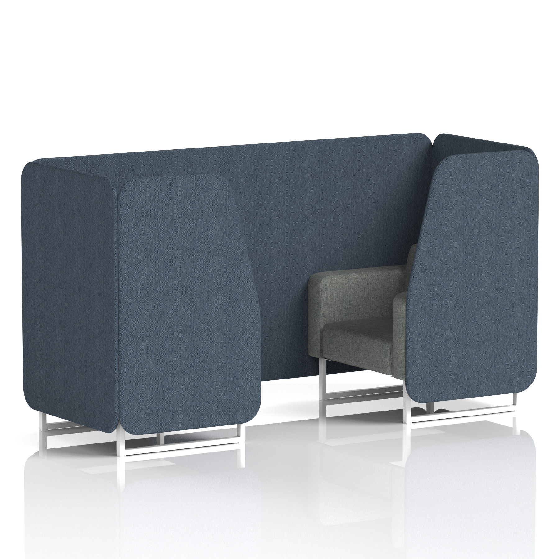 Brixworth Booth in Two Tone