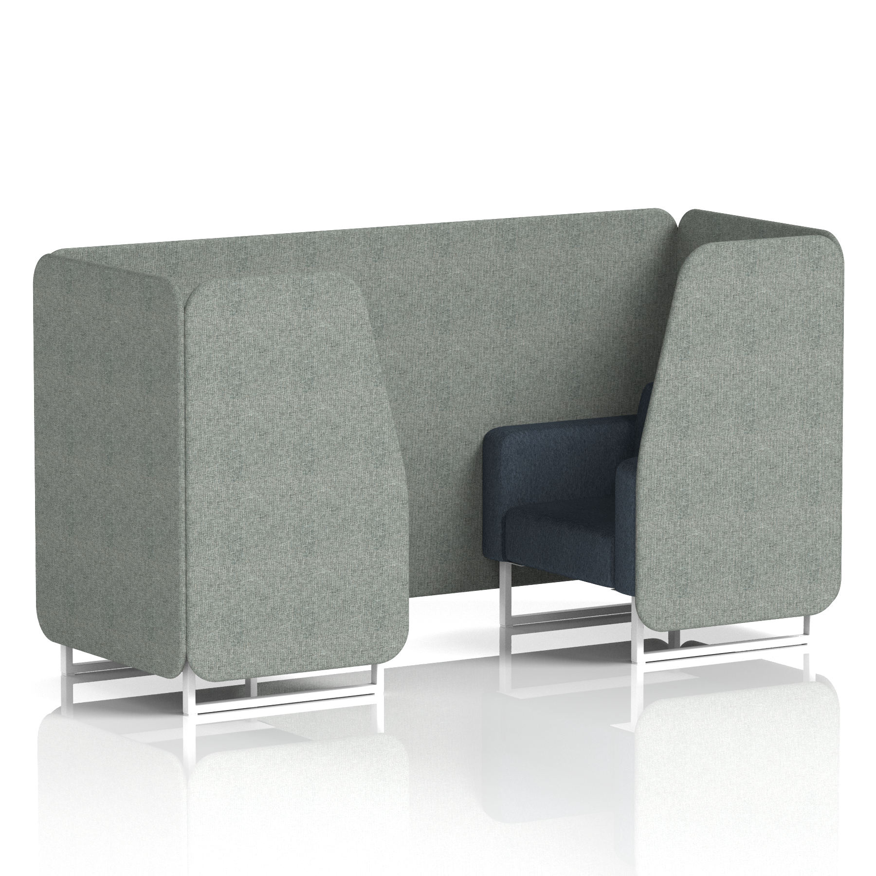 Brixworth Booth in Two Tone