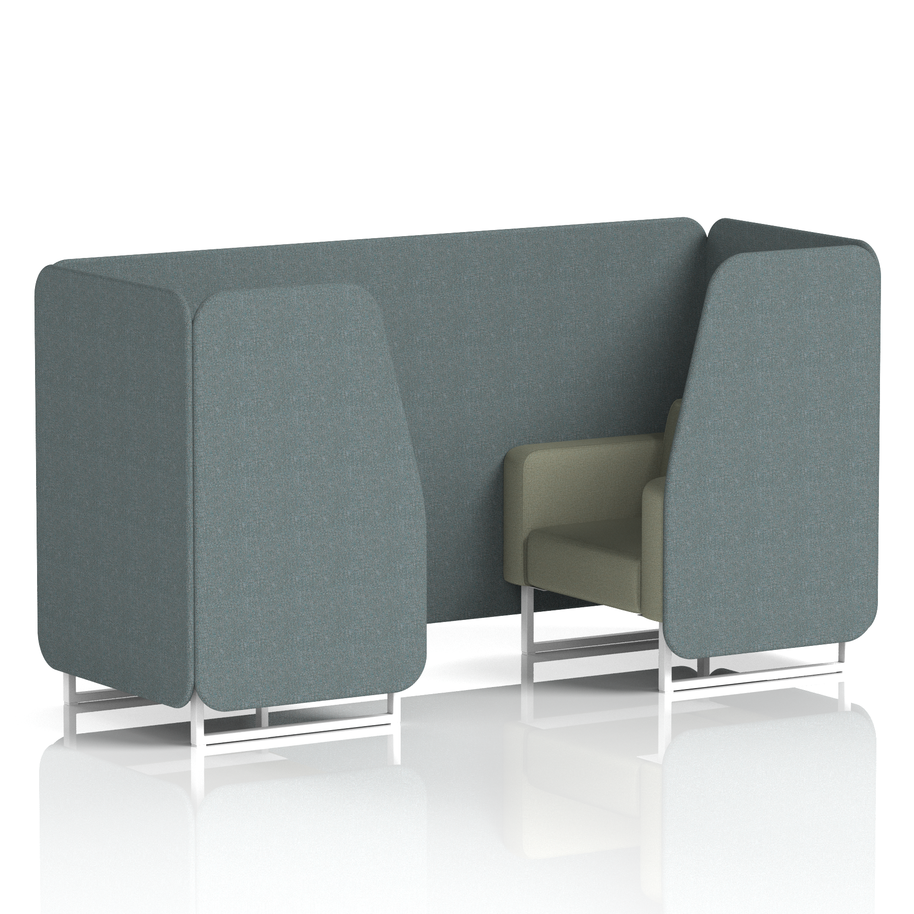 Brixworth Booth in Two Tone