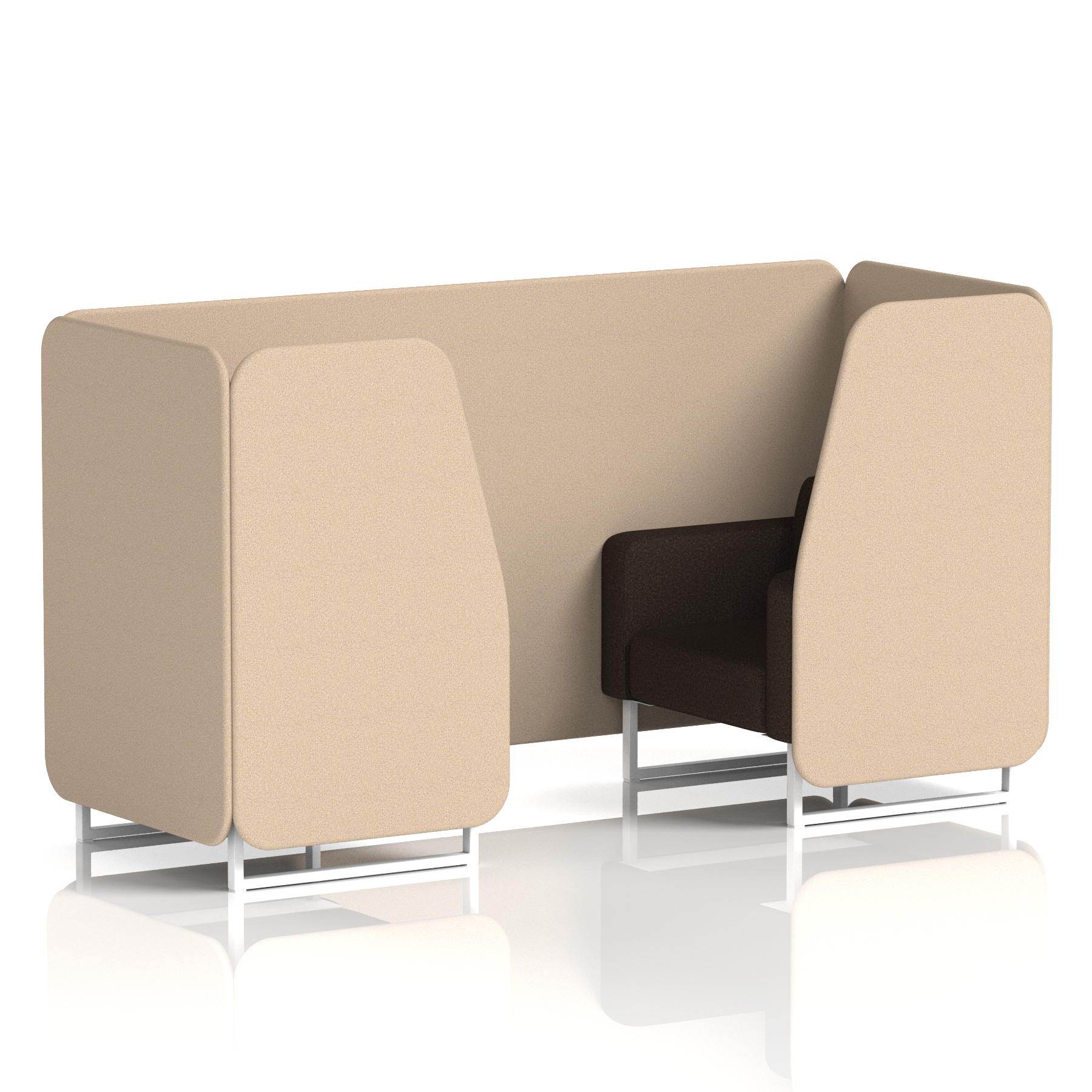 Brixworth Booth in Two Tone