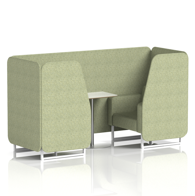 Brixworth Booth With White Table In Single Tone