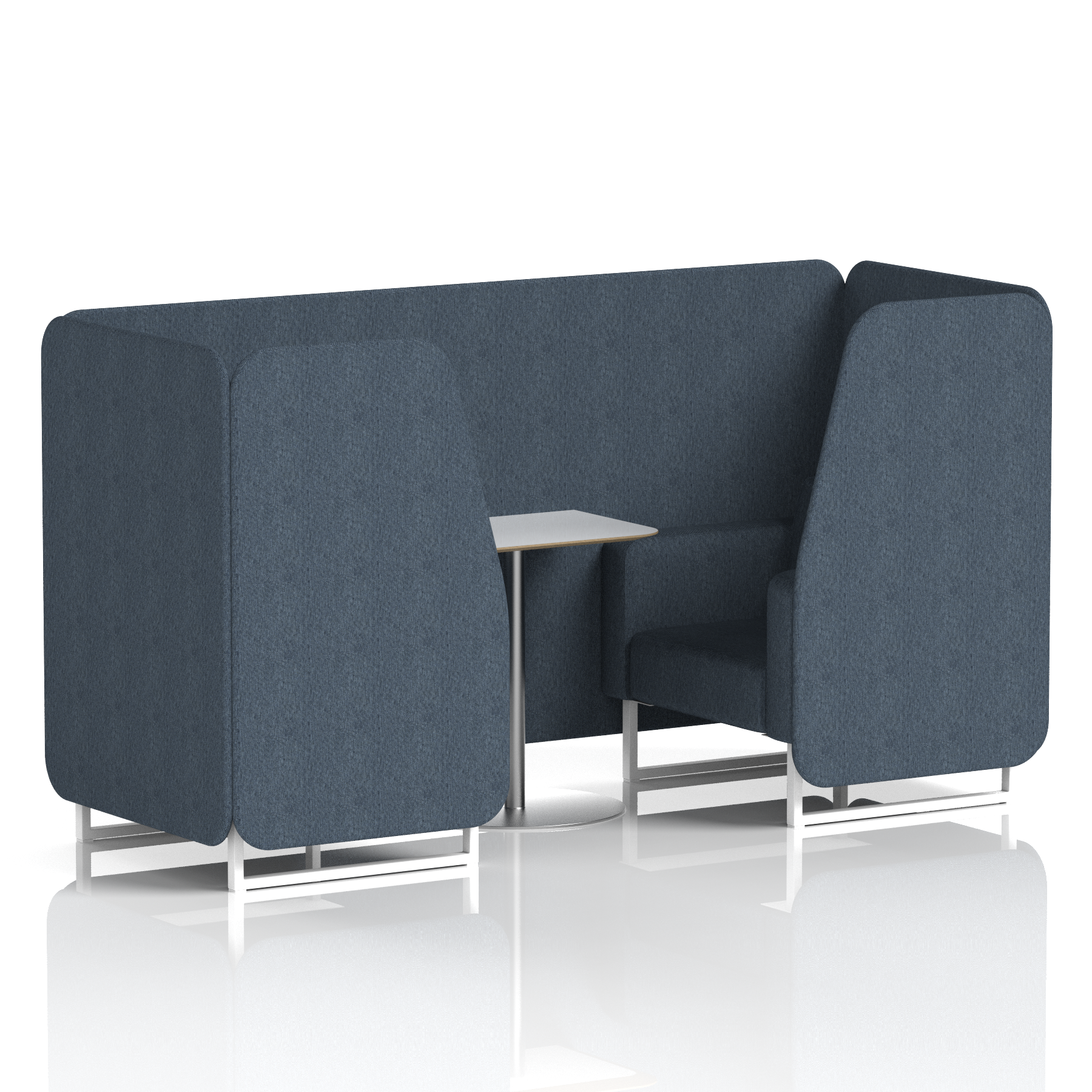 Brixworth Booth With White Table In Single Tone