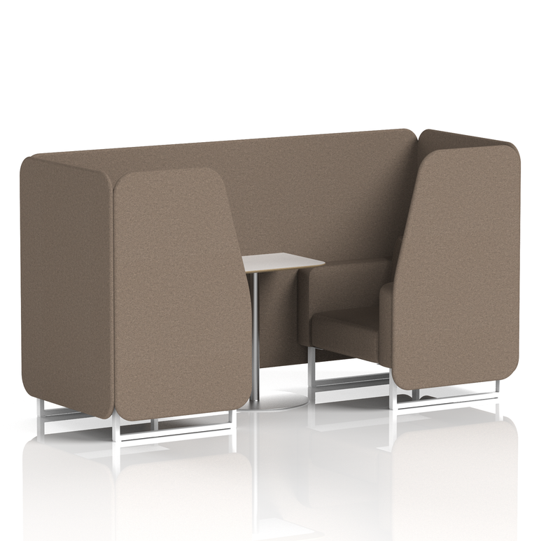 Brixworth Booth With White Table In Single Tone