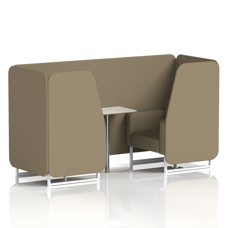 Brixworth Booth With White Table In Single Tone