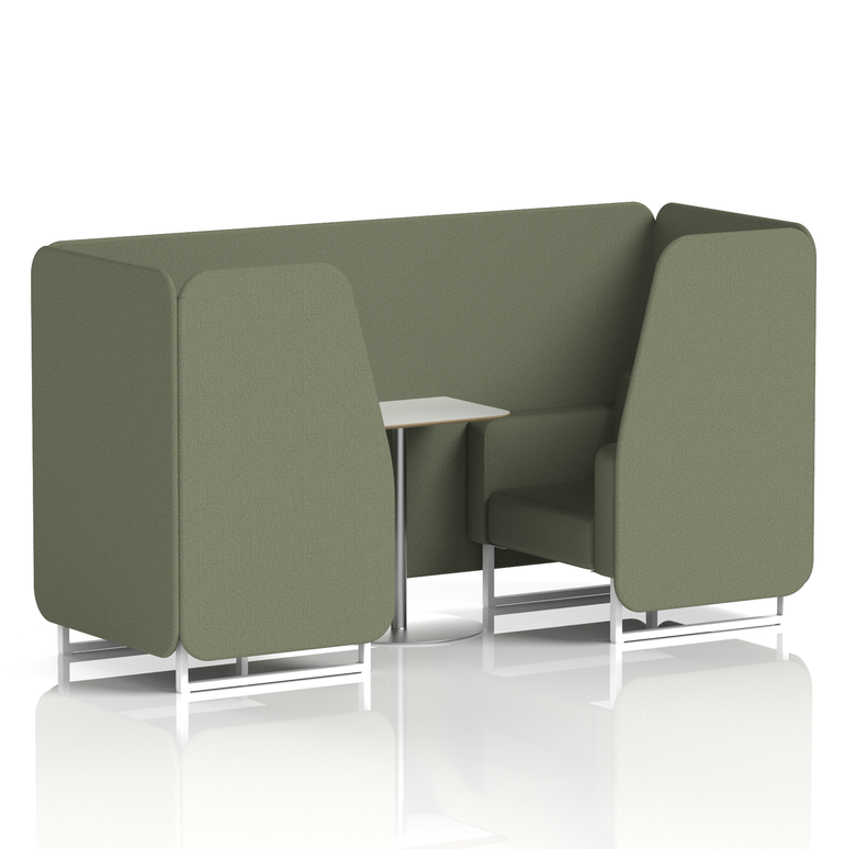 Brixworth Booth With White Table In Single Tone