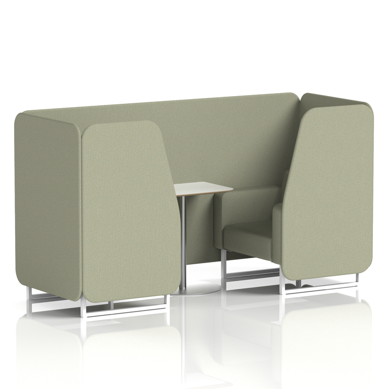 Brixworth Booth With White Table In Single Tone