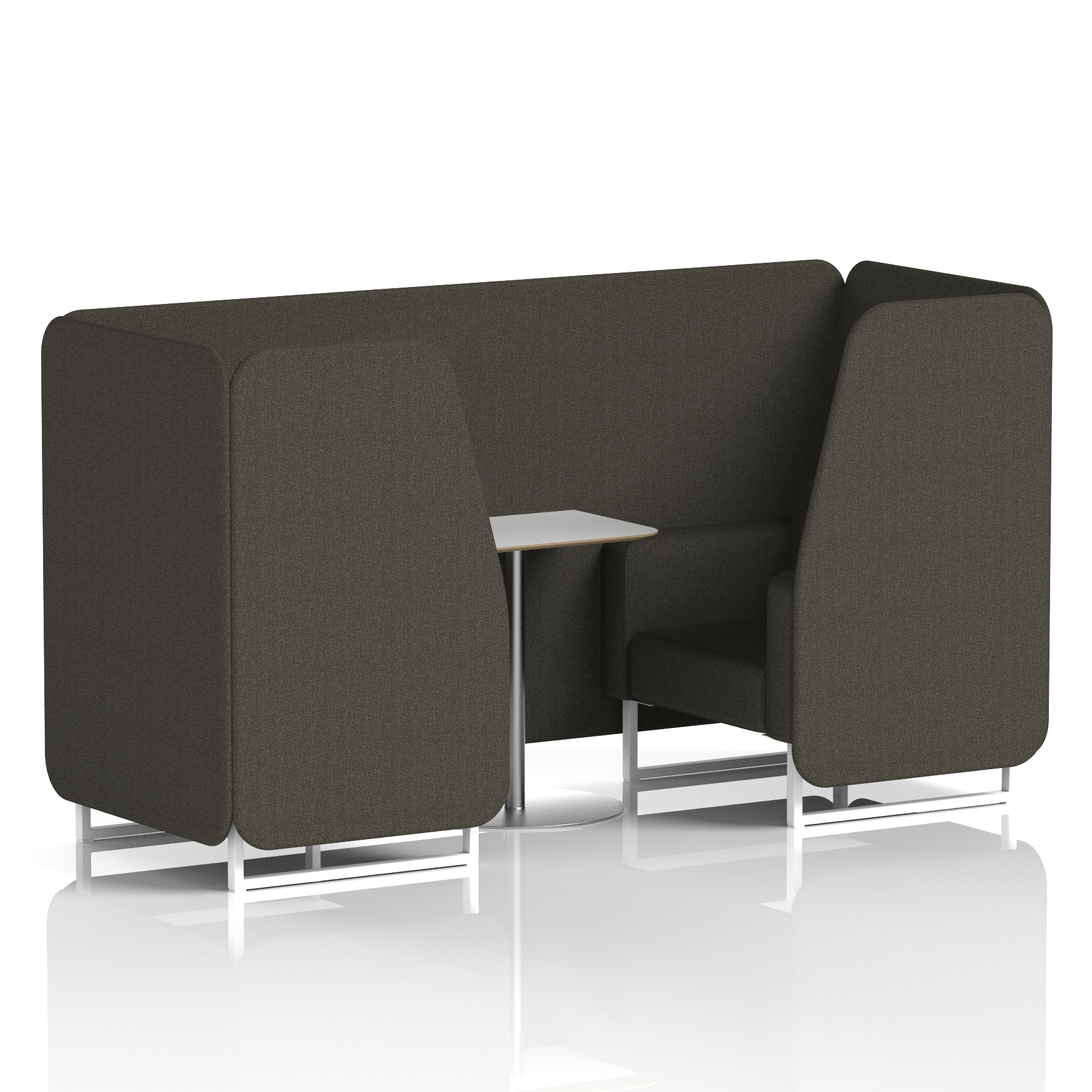 Brixworth Booth With White Table In Single Tone