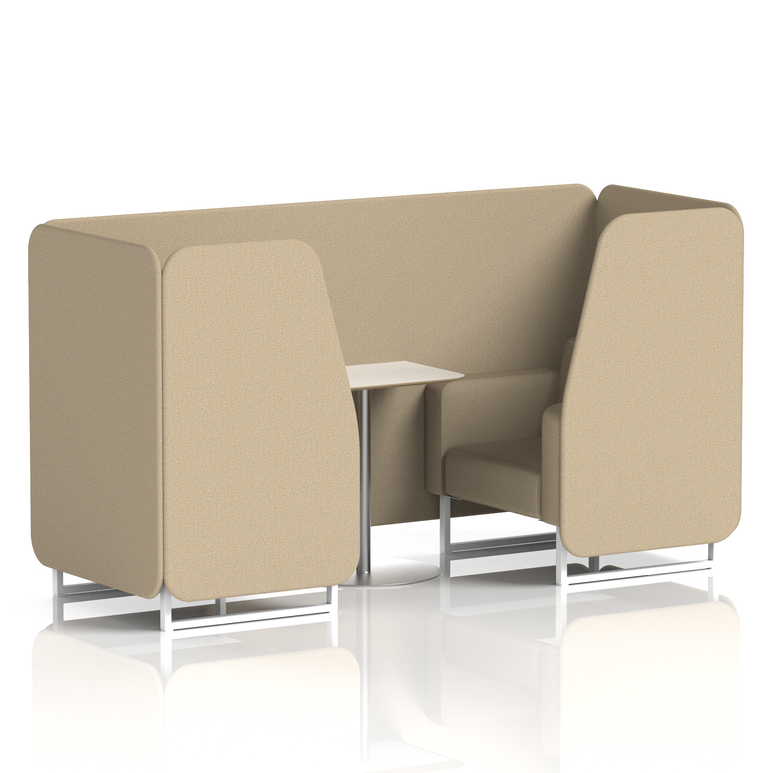 Brixworth Booth With White Table In Single Tone