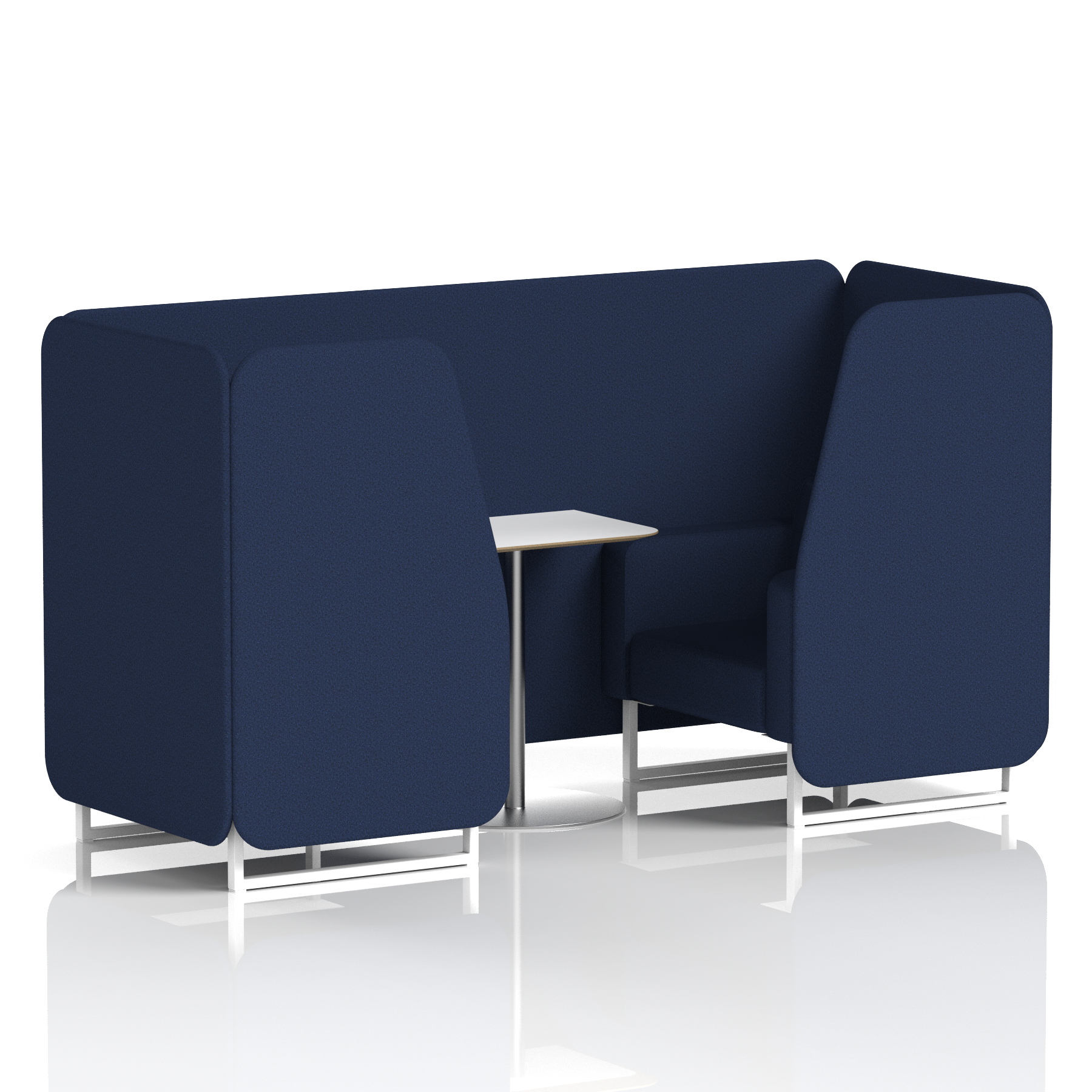 Brixworth Booth With White Table In Single Tone