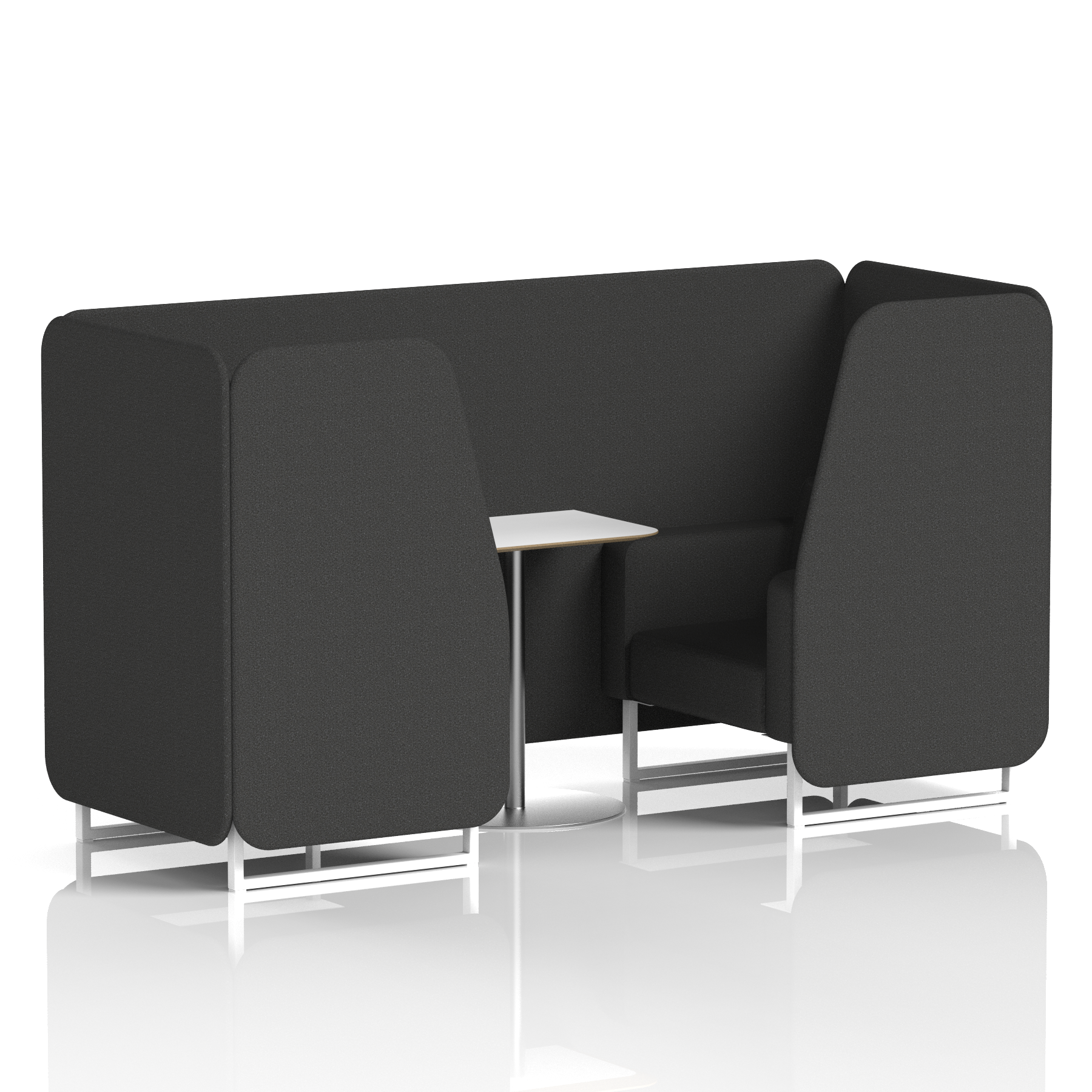 Brixworth Booth With White Table In Single Tone