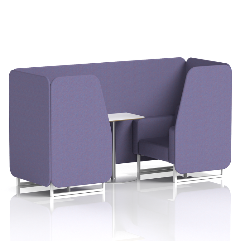 Brixworth Booth With White Table In Single Tone
