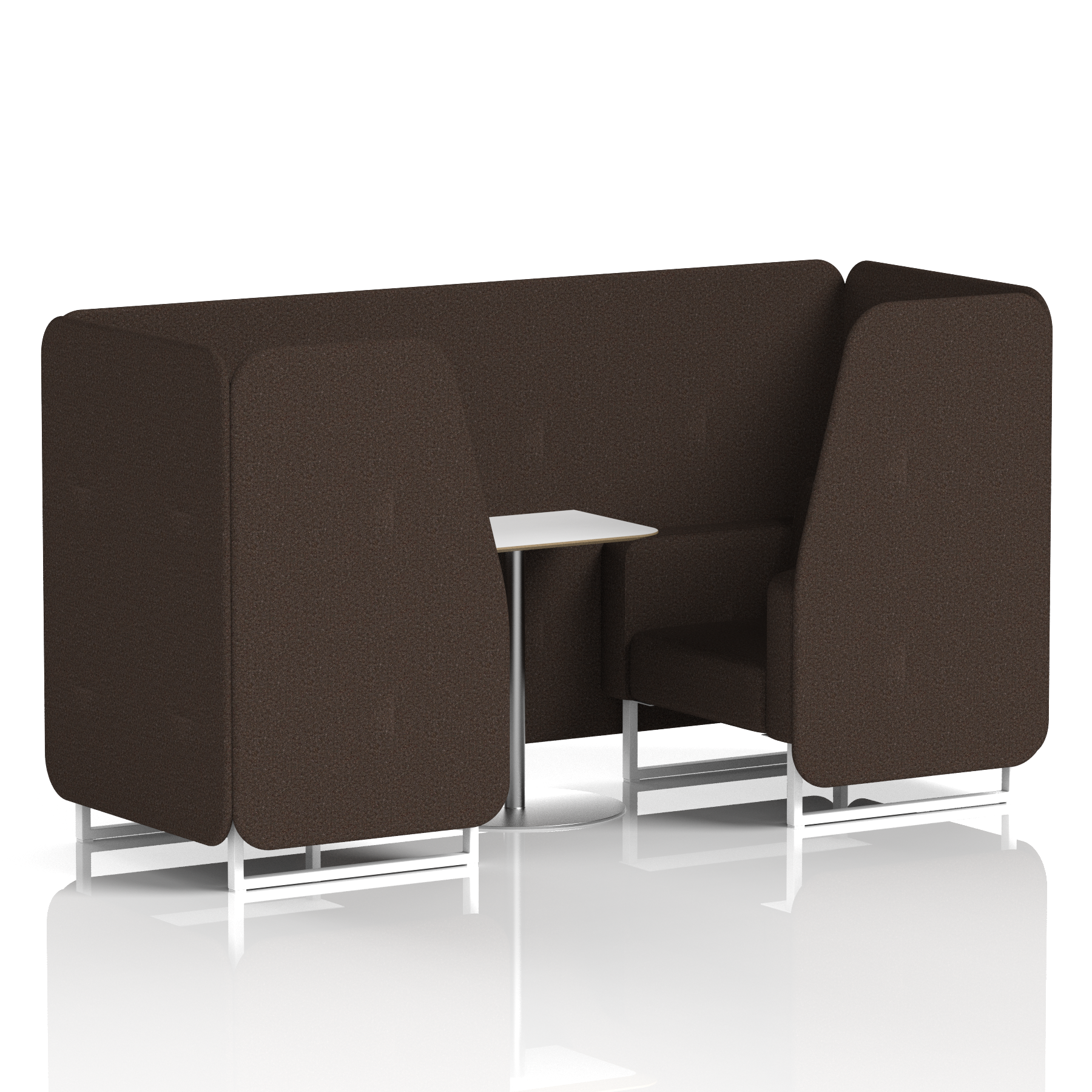 Brixworth Booth With White Table In Single Tone