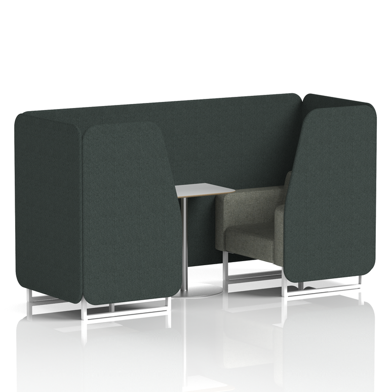 Brixworth Booth With White Table In Two Tone