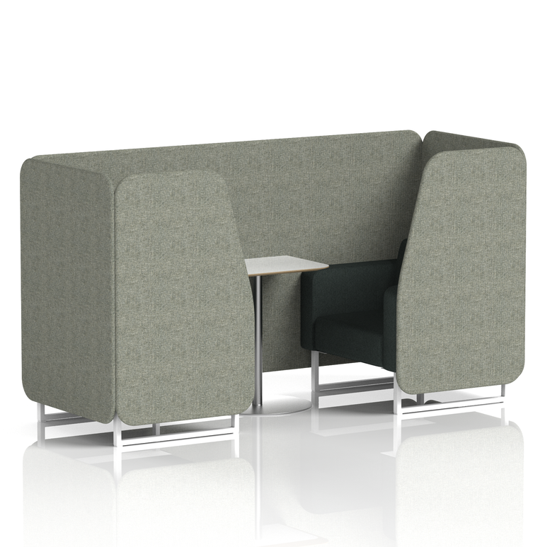 Brixworth Booth With White Table In Two Tone