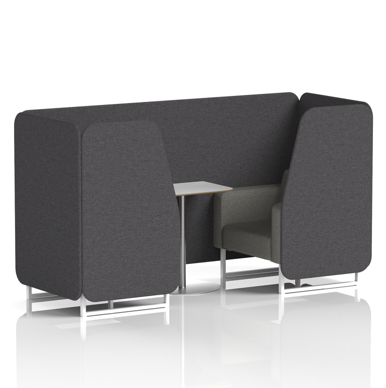Brixworth Booth With White Table In Two Tone