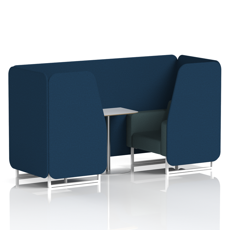 Brixworth Booth With White Table In Two Tone