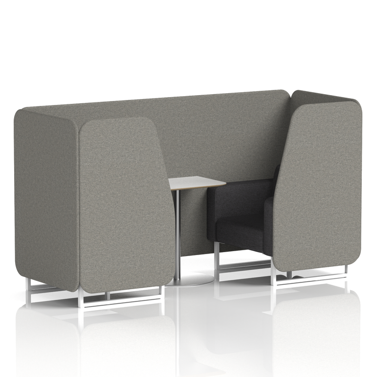 Brixworth Booth With White Table In Two Tone
