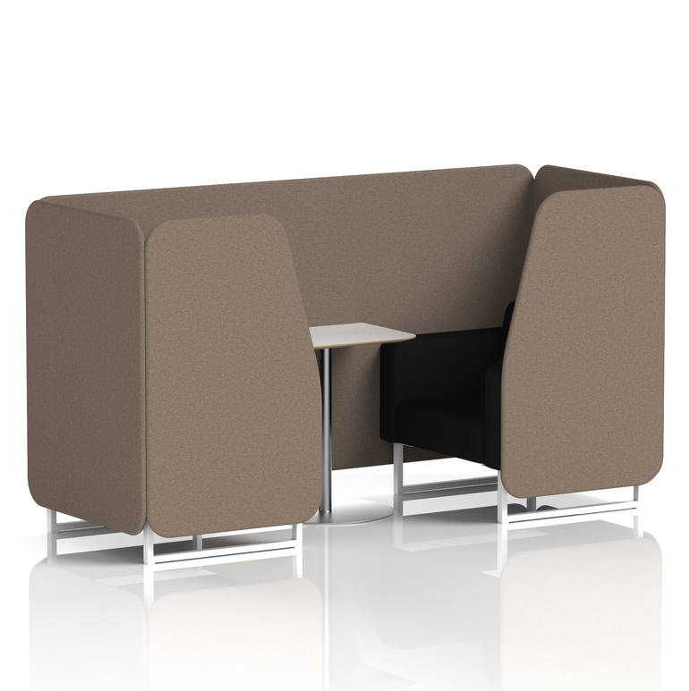 Brixworth Booth With White Table In Two Tone