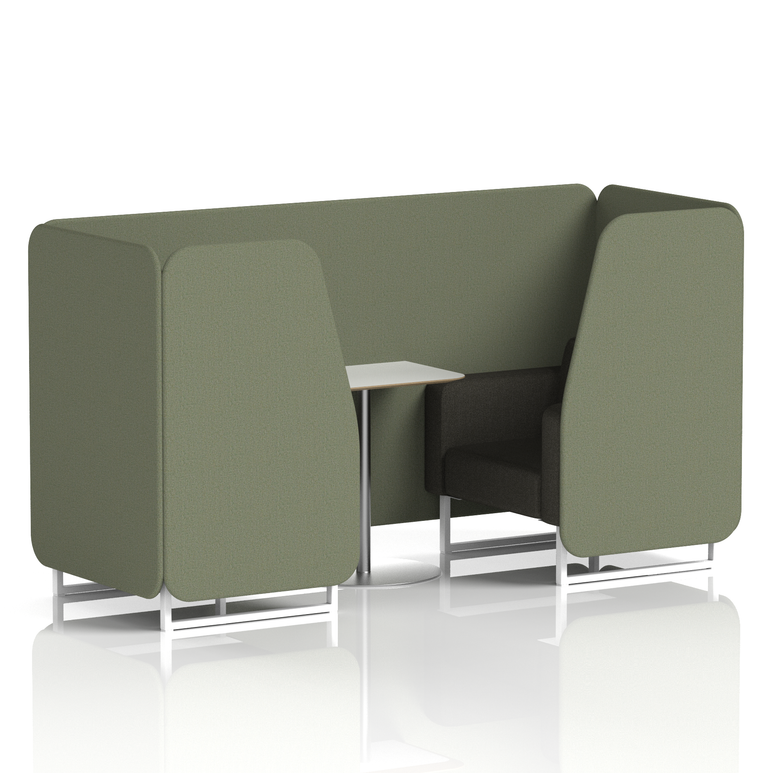 Brixworth Booth With White Table In Two Tone