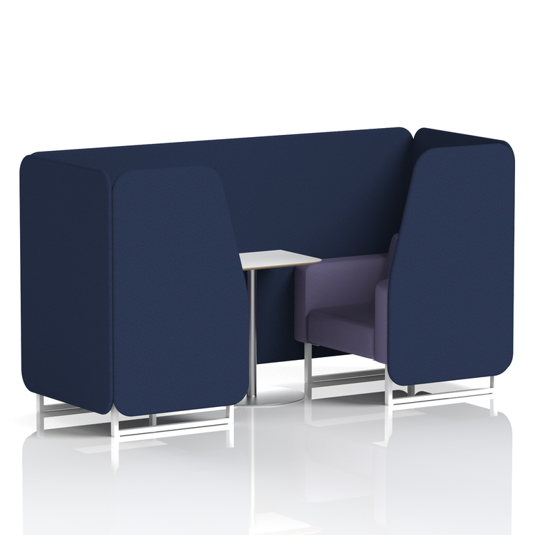 Brixworth Booth With White Table In Two Tone