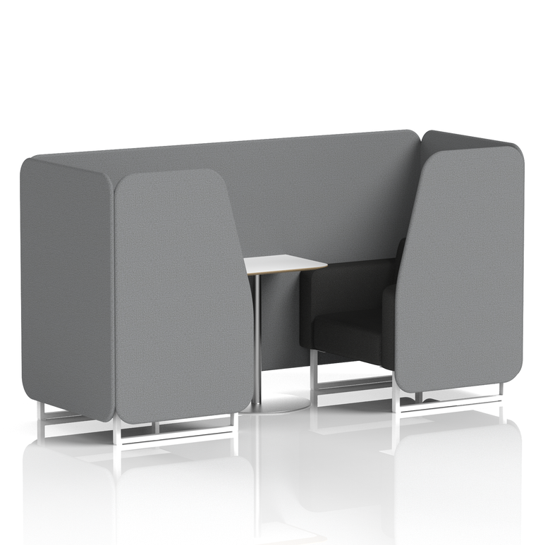 Brixworth Booth With White Table In Two Tone
