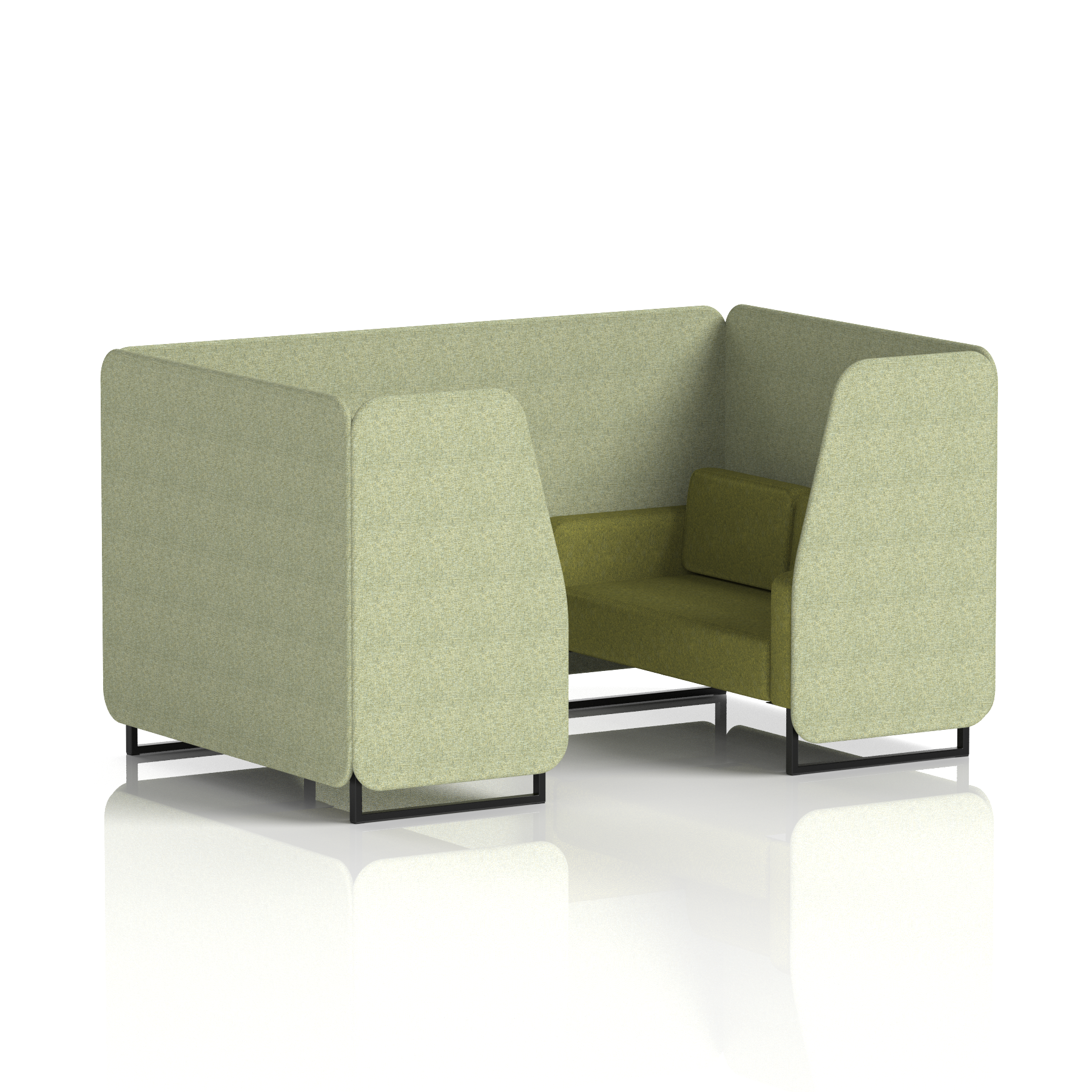 Brixworth Booth in Two Tone