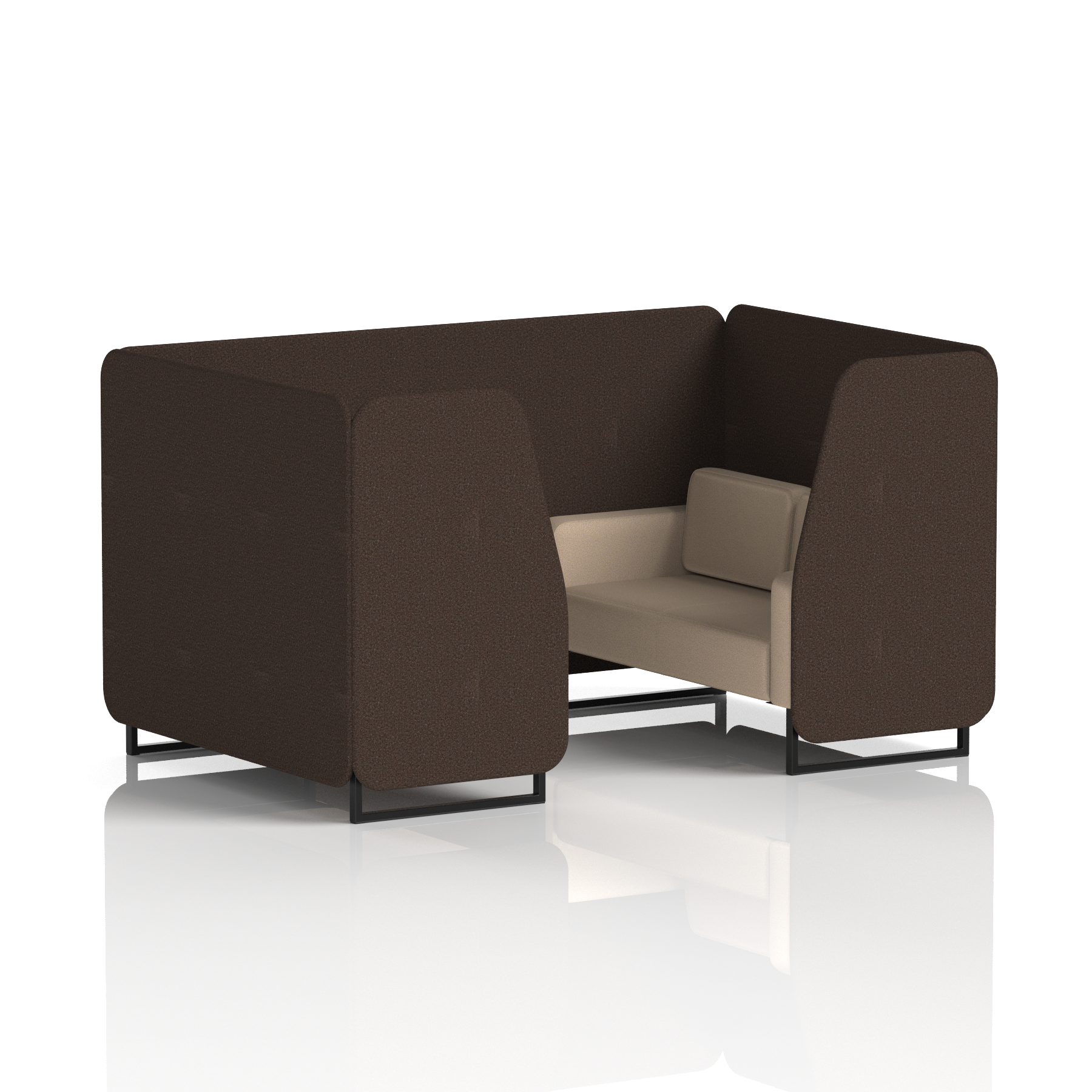 Brixworth Booth in Two Tone