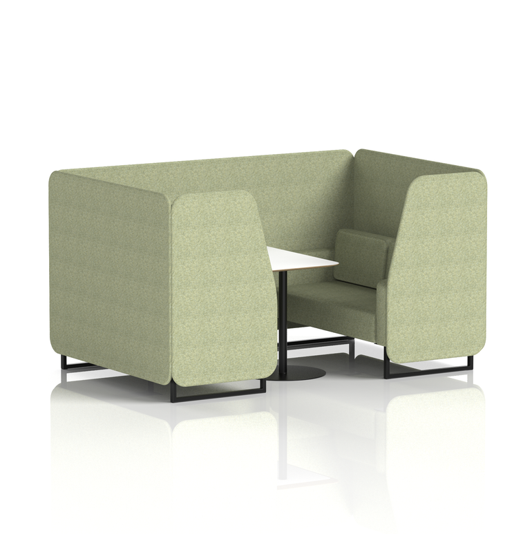 Brixworth Booth With White Table In Single Tone