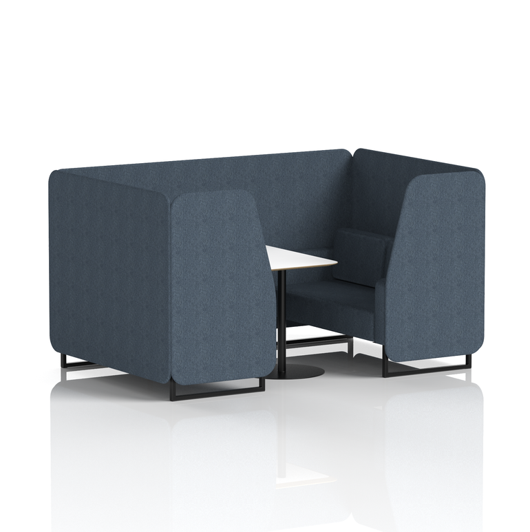 Brixworth Booth With White Table In Single Tone
