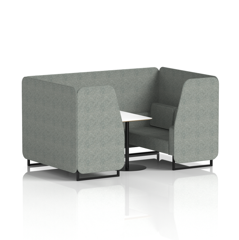 Brixworth Booth With White Table In Single Tone