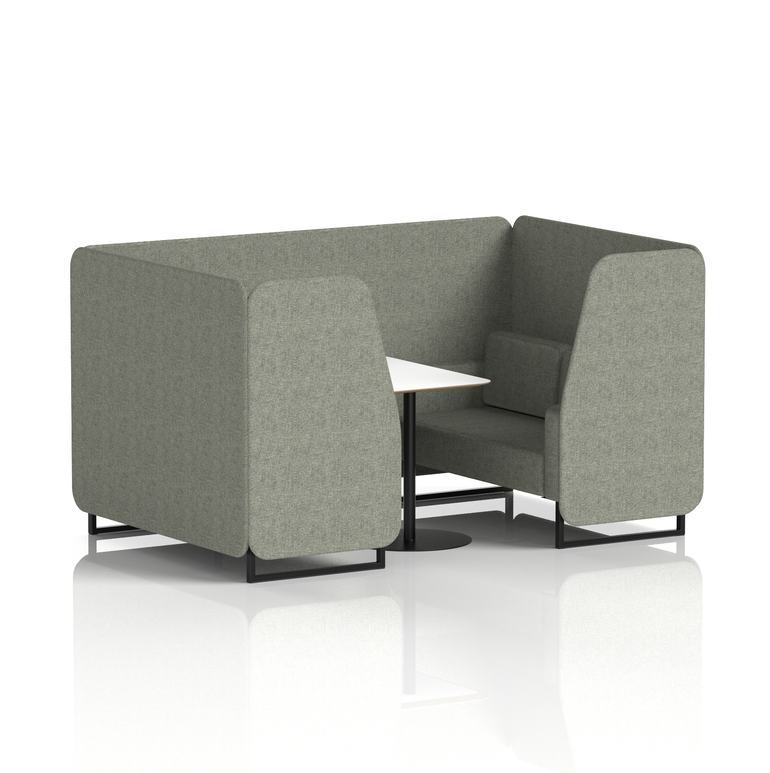 Brixworth Booth With White Table In Single Tone